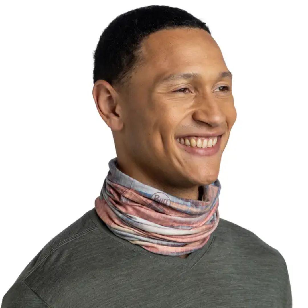 Buff Aluk Grey Ecostretch Neck Gaiter